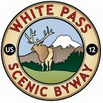 white pass logo refined print