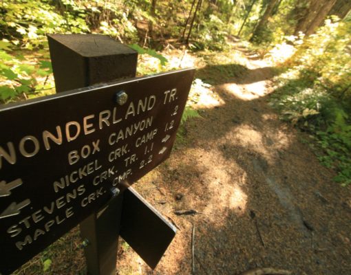 Wonderland Trail signage