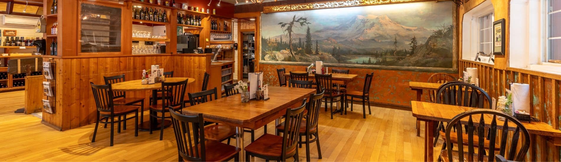 Copper Creek Inn Restaurant interior