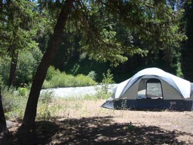 Campsite at Hause Creek Campground