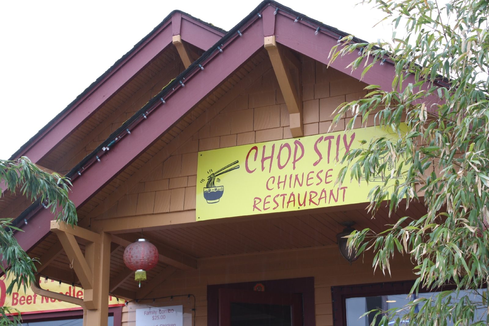 Chop Stix Restaurant Signage
