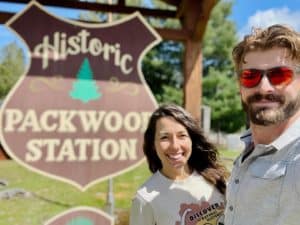 Historic Packwood Station owners