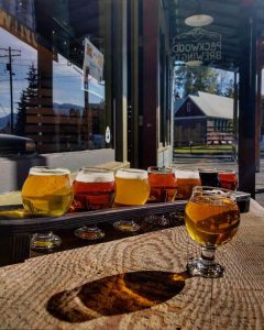 Packwood Brewing Co Beer Flight Packwood Brewing Co Beer Flight