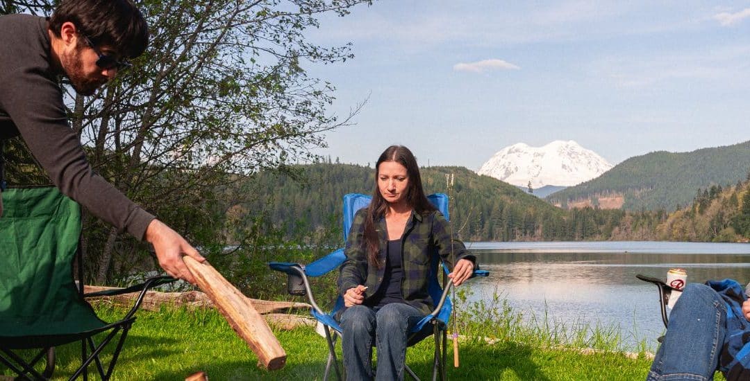 Affordable Lakefront Camping Near Mount Rainier National Park